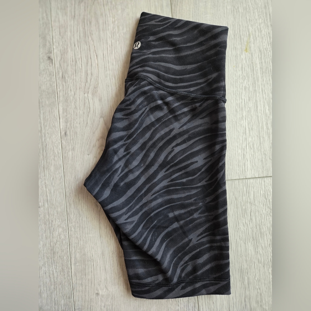 Lululemon Wunder Under High Rise Short Le Tigre